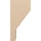 Ekena Millwork 12"W x 12"D x 24"H Wide Clemmons Rough Cedar Woodgrain TimberThane Corbel, Primed Tan CORUR12X12X24CLERCPR - alternate 2